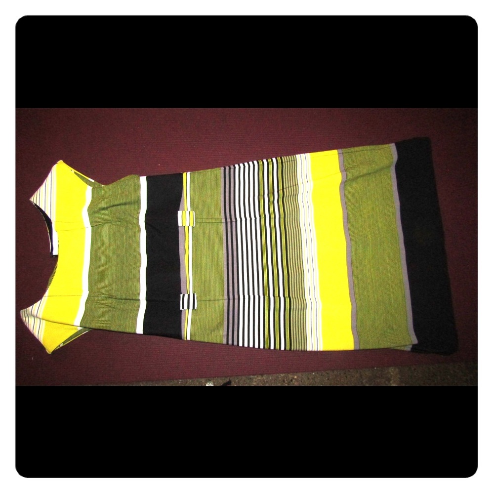 Beautiful yellow work dress
